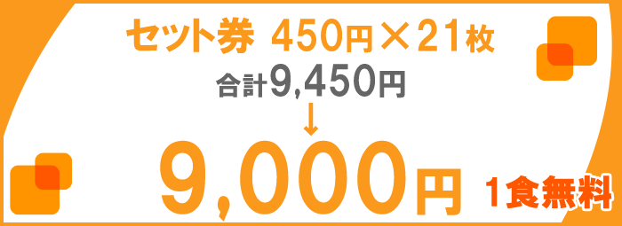 二本松屋日替りセット券